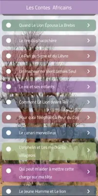 Contes Africains android App screenshot 0